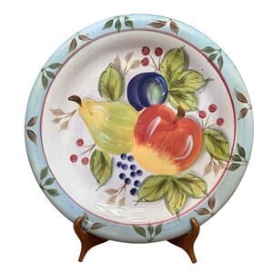 Black Forest Fruits Heritage Mint LTD 10.5" Dinner Plates-Set of 2